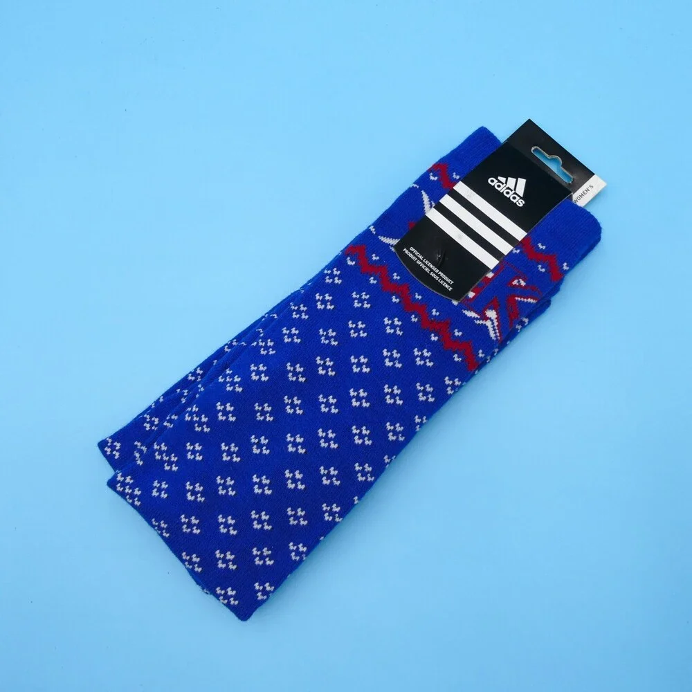 Kentucky Wildcats Crew‎ Socks Womens One Size Adidas Blue College Mid Y2K NCAA